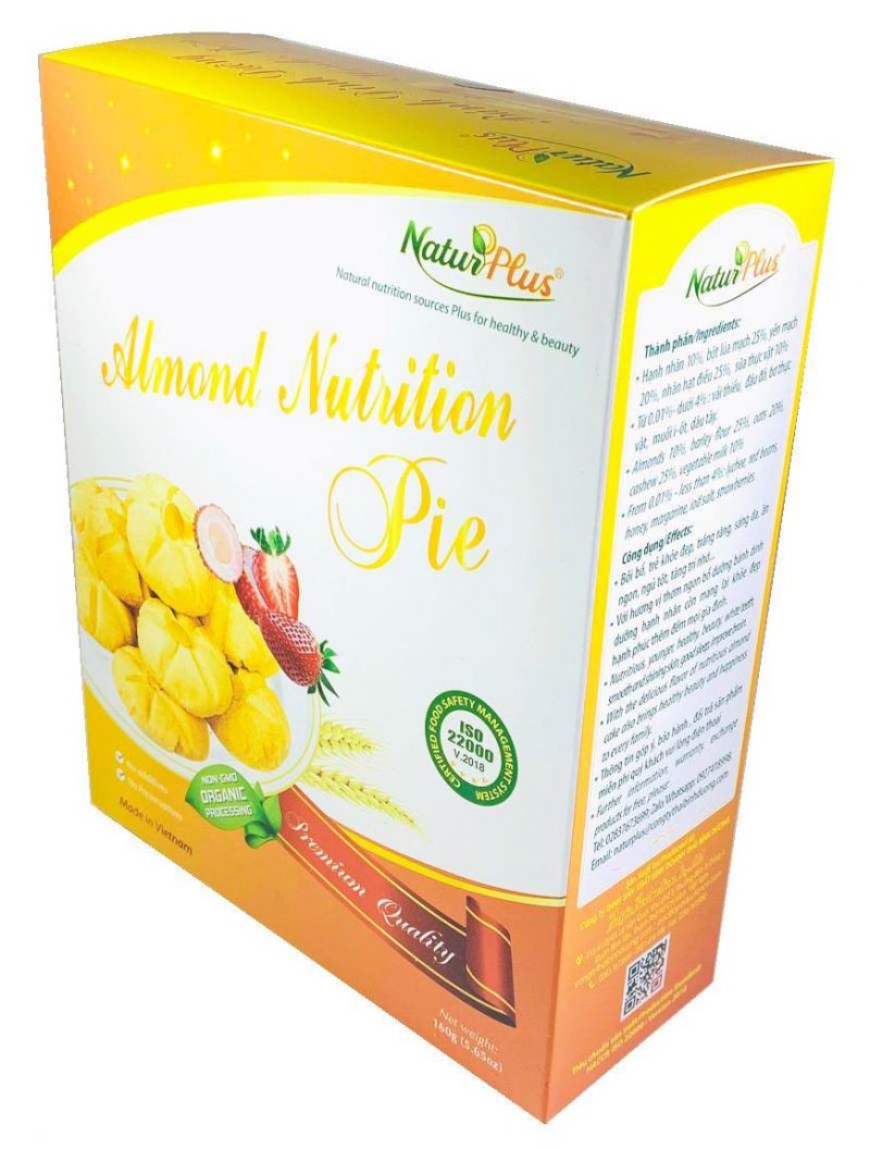 Bánh dinh dưỡng Naturplus - Almond Nutrition Pie